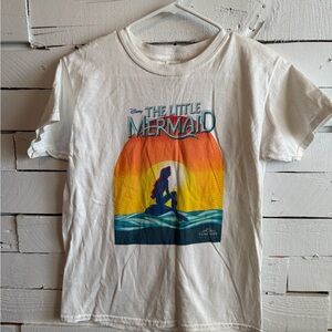 Gildan The Little Mermaid Kids T-Shirt - White and Multicolor